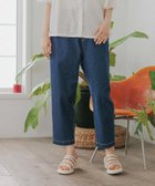 【ニコアンド/niko and】のストレッチテーパードパンツ 人気、トレンドファッション・服の通販 founy(ファニー) ファッション Fashion レディースファッション WOMEN パンツ Pants おすすめ Recommend シンプル Simple デニム Denim 定番 Standard 楽ちん Easy thumbnail インディゴ88|ID: prp329100004068470 ipo3291000000028423535