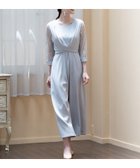 【ドレス/DRESS+】のパーティー 結婚式 ジャンプスーツ パンツドレス レース袖 オールインワン2way 人気、トレンドファッション・服の通販 founy(ファニー) ファッション Fashion レディースファッション WOMEN インナー Inner エレガント 上品 Elegant クール Cool スーツ Suit ドレス Dress リボン Ribbon レース Race ワイド Wide 結婚式 Wedding Ceremony thumbnail ライトグレー|ID: prp329100004068572 ipo3291000000028585866