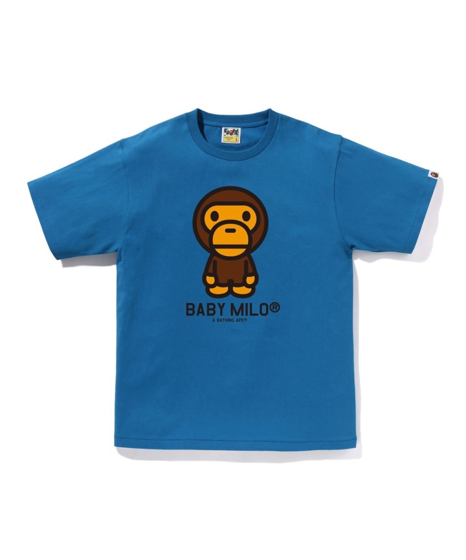 【その他のブランド/Other】のBABY MILO TEE インテリア・キッズ・メンズ・レディースファッション・服の通販 founy(ファニー) 　ファッション　Fashion　メンズファッション　MEN　ショート　Short　スリーブ　Sleeve　フロント　Front　プリント　Print　モチーフ　Motif　ラバー　Rubber　BLUE|ID: prp329100004069053 ipo3291000000028881876