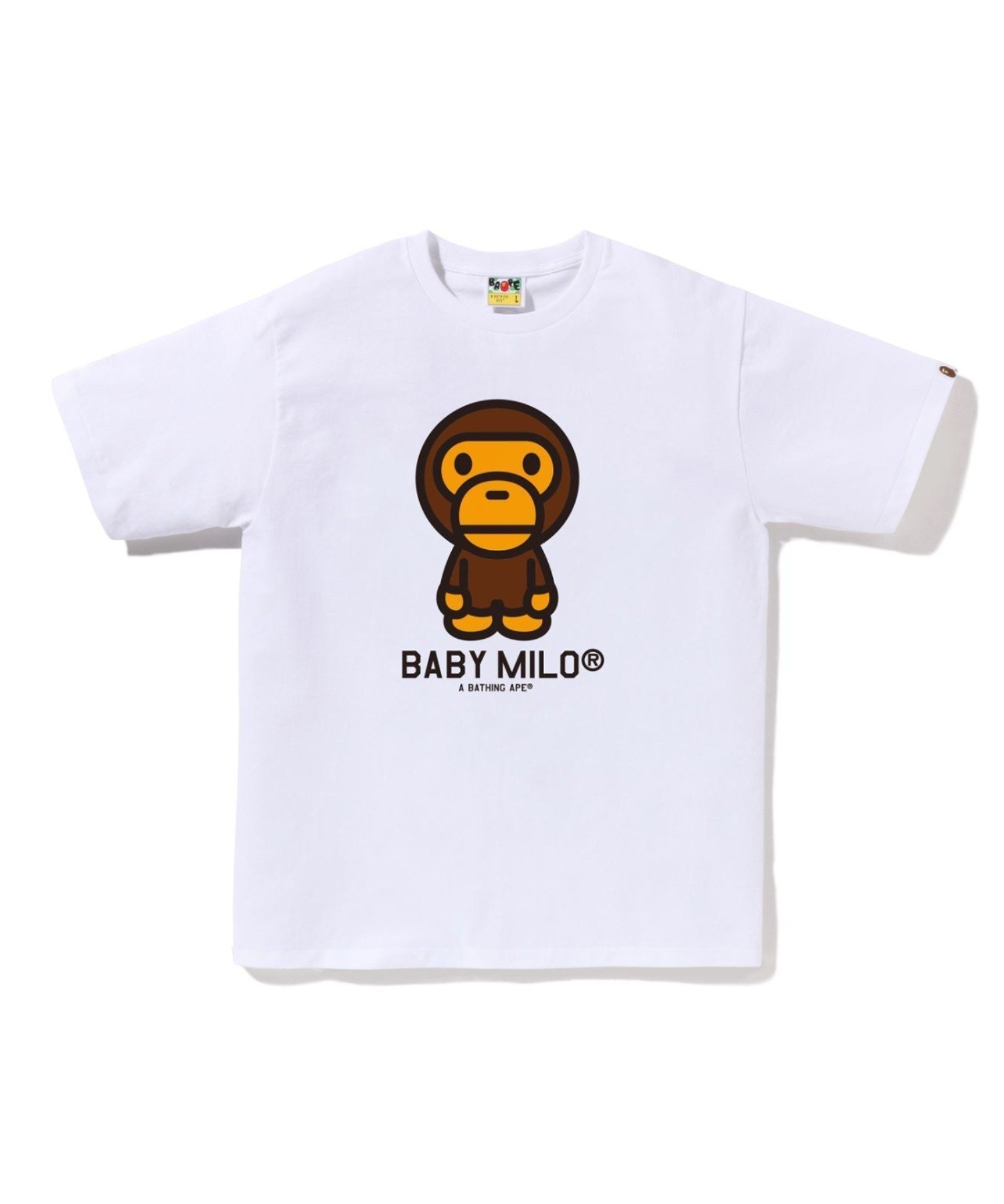 【その他のブランド/Other】のBABY MILO TEE インテリア・キッズ・メンズ・レディースファッション・服の通販 founy(ファニー) 　ファッション　Fashion　メンズファッション　MEN　ショート　Short　スリーブ　Sleeve　フロント　Front　プリント　Print　モチーフ　Motif　ラバー　Rubber　WHITE|ID: prp329100004069053 ipo3291000000028881884