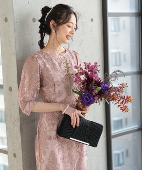 【プレフェリール/PREFERIR】の刺繍レースバックリボン結婚式パーティードレス 人気、トレンドファッション・服の通販 founy(ファニー) ファッション Fashion レディースファッション WOMEN ワンピース Dress ドレス Party Dresses アクセサリー Accessories スカラップ Scalloped ドレス Dress ラベンダー Lavender ロング Long 結婚式 Wedding Ceremony |ID:prp329100004069077