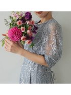 【プレフェリール/PREFERIR】の刺繍レースバックリボン結婚式パーティードレス 人気、トレンドファッション・服の通販 founy(ファニー) ファッション Fashion レディースファッション WOMEN ワンピース Dress ドレス Party Dresses アクセサリー Accessories スカラップ Scalloped ドレス Dress ラベンダー Lavender ロング Long 結婚式 Wedding Ceremony thumbnail グレー|ID: prp329100004069077 ipo3291000000028794722