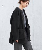 【イエナ/IENA】のVACHEMENT/ヴァシュモン 別注 ボアミドルコート 人気、トレンドファッション・服の通販 founy(ファニー) ファッション Fashion レディースファッション WOMEN アウター Coat Outerwear コート Coats タフタ Taffeta ドッキング Docking バランス Balance ポケット Pocket モダン Modern エレガント 上品 Elegant 別注 Special Order 定番 Standard thumbnail ブラック|ID: prp329100004069353 ipo3291000000028137792