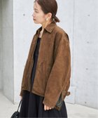 【イエナ/IENA】のゴートスエードブルゾン 人気、トレンドファッション・服の通販 founy(ファニー) ファッション Fashion レディースファッション WOMEN アウター Coat Outerwear ブルゾン Blouson/Jackets 2024年 2024 2024-2025秋冬・A/W Aw/Autumn/Winter/Fw/Fall/2024-2025 thumbnail ブラウン|ID: prp329100004069499 ipo3291000000027556162