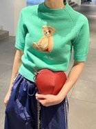 【リリーブラウン/Lily Brown】のLily Bearハートモチーフニット 人気、トレンドファッション・服の通販 founy(ファニー) ファッション Fashion レディースファッション WOMEN トップス・カットソー Tops/Tshirt ニット Knit Tops モチーフ Motif thumbnail GRN[024]|ID: prp329100004069677 ipo3291000000027631009