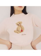 【リリーブラウン/Lily Brown】のLily Bearハートモチーフニット 人気、トレンドファッション・服の通販 founy(ファニー) ファッション Fashion レディースファッション WOMEN トップス・カットソー Tops/Tshirt ニット Knit Tops モチーフ Motif thumbnail PNK[066]|ID: prp329100004069677 ipo3291000000027631011