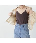 【ナチュラル ビューティー ベーシック/NATURAL BEAUTY BASIC】のWingコラボカップ付きキャミソール 人気、トレンドファッション・服の通販 founy(ファニー) ファッション Fashion レディースファッション WOMEN トップス・カットソー Tops/Tshirt キャミソール / ノースリーブ No Sleeves アンダー Under キャミソール Camisole シアー Sheer ストレッチ Stretch ドッキング Docking フラット Flat メタル Metal おすすめ Recommend thumbnail ニュアンスブラウン|ID: prp329100004069761 ipo3291000000027562150