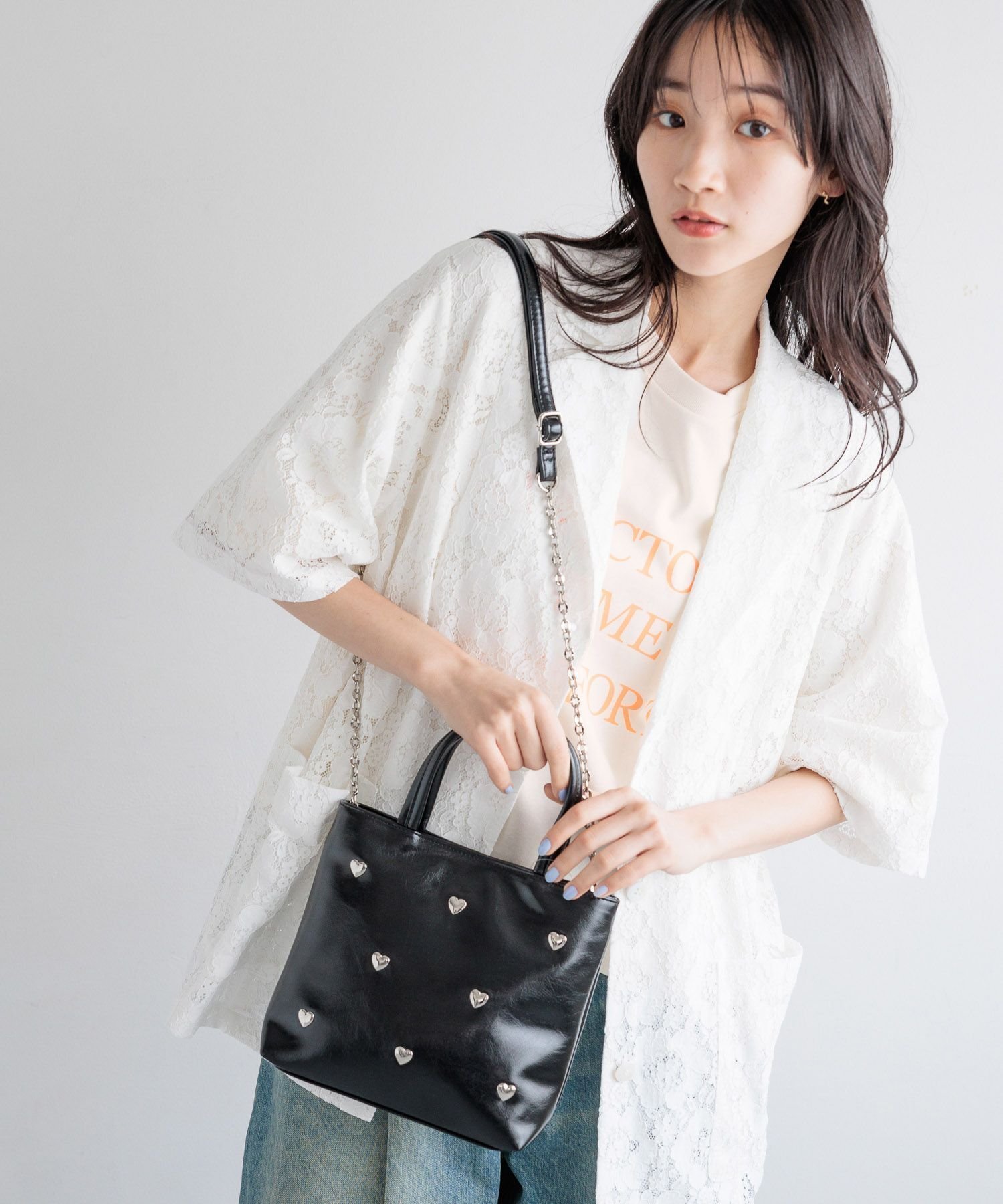 【ローリーズファーム/LOWRYS FARM】のスタッズMINIBAG 人気、トレンドファッション・服の通販 founy(ファニー) 　ファッション　Fashion　レディースファッション　WOMEN　バッグ　Bag　コンパクト　Compact　スタッズ　Studs　ポケット　Pocket　 other-1|ID: prp329100004069764 ipo3291000000027976309