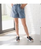 【グローバルワーク/GLOBAL WORK / KIDS】のハイウエストデニムキュロット/キッズ/127208 人気、トレンドファッション・服の通販 founy(ファニー) ファッション Fashion キッズファッション KIDS おすすめ Recommend キュロット Culottes バランス Balance フリル Frills フロント Front ボトム Bottom メッシュ Mesh 冬 Winter 切替 Switching 秋 Autumn/Fall thumbnail 淡色デニム82|ID: prp329100004069875 ipo3291000000028561254