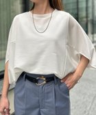 【シェトワ/Chez toi】の梨地ヤッコスリーブプルオーバー 人気、トレンドファッション・服の通販 founy(ファニー) ファッション Fashion レディースファッション WOMEN トップス・カットソー Tops/Tshirt プルオーバー Pullover シンプル Simple デニム Denim フェミニン Feminine プチプライス・低価格 Affordable リラックス Relax レギュラー Regular ビジネス 仕事 通勤 Business thumbnail オフホワイト|ID: prp329100004069953 ipo3291000000028907114