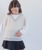 【グローバルワーク/GLOBAL WORK / KIDS】のニットベストセットプルオーバー/キッズ/976072 人気、トレンドファッション・服の通販 founy(ファニー) ファッション Fashion キッズファッション KIDS トップス・カットソー Tops/Tees/Kids おすすめ Recommend プリーツ Pleats ベスト Vest thumbnail アイボリー08|ID: prp329100004070018 ipo3291000000028341888