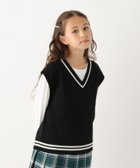 【グローバルワーク/GLOBAL WORK / KIDS】のニットベストセットプルオーバー/キッズ/976072 人気、トレンドファッション・服の通販 founy(ファニー) ファッション Fashion キッズファッション KIDS トップス・カットソー Tops/Tees/Kids おすすめ Recommend プリーツ Pleats ベスト Vest thumbnail ブラック09|ID: prp329100004070018 ipo3291000000028341893