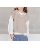 【グローバルワーク/GLOBAL WORK / KIDS】のニットベストセットプルオーバー/キッズ/976072 人気、トレンドファッション・服の通販 founy(ファニー) ファッション Fashion キッズファッション KIDS トップス・カットソー Tops/Tees/Kids おすすめ Recommend プリーツ Pleats ベスト Vest thumbnail グレージュ52|ID: prp329100004070018 ipo3291000000028341895