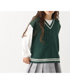 【グローバルワーク/GLOBAL WORK / KIDS】のニットベストセットプルオーバー/キッズ/976072 人気、トレンドファッション・服の通販 founy(ファニー) ファッション Fashion キッズファッション KIDS トップス・カットソー Tops/Tees/Kids おすすめ Recommend プリーツ Pleats ベスト Vest thumbnail グリーン75|ID: prp329100004070018 ipo3291000000028341897