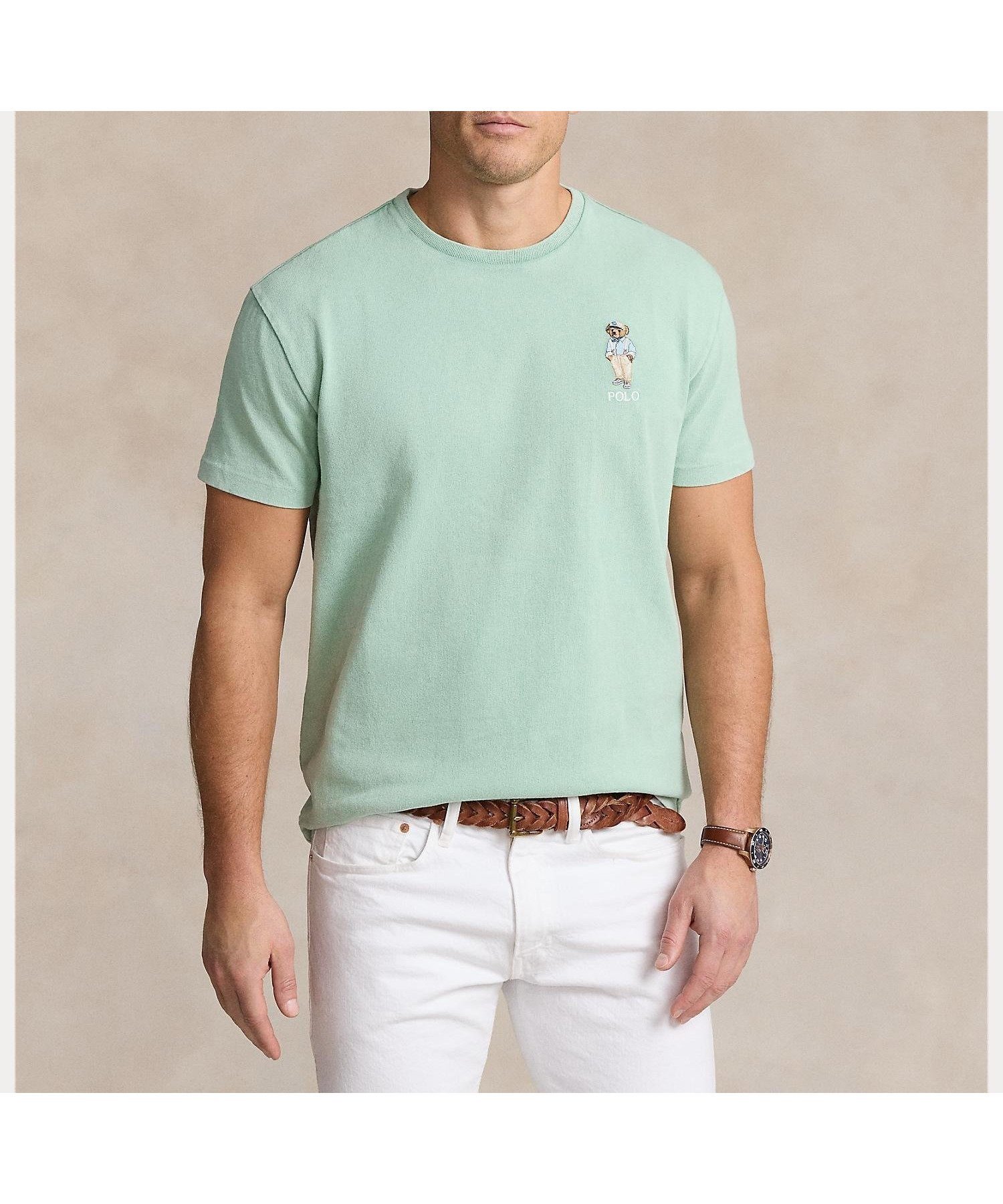 【ラルフローレン/RALPH LAUREN / MEN】のクラシック フィット Polo ベア ジャージー Tシャツ 人気、トレンドファッション・服の通販 founy(ファニー) 　ファッション　Fashion　メンズファッション　MEN　クラシック　Classic　ジャージー　Jersey　フィット　Fit　半袖　Short Sleeve　 other-1|ID: prp329100004070285 ipo3291000000027535608