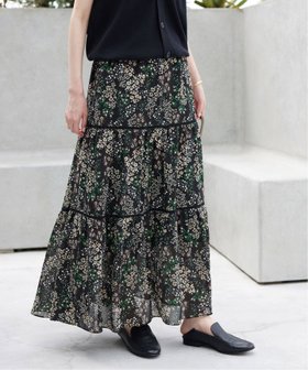 【スローブ イエナ/SLOBE IENA】のFLOWER PRINT スカート 人気、トレンドファッション・服の通販 founy(ファニー) ファッション Fashion レディースファッション WOMEN スカート Skirt 2024年 2024 2024-2025秋冬・A/W Aw/Autumn/Winter/Fw/Fall/2024-2025 A/W・秋冬 Aw・Autumn/Winter・Fw・Fall-Winter おすすめ Recommend プリント Print ベーシック Basic |ID:prp329100004070422