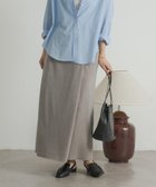 【アーバンリサーチ ドアーズ/URBAN RESEARCH DOORS】のベロアコールストレートスカート 人気、トレンドファッション・服の通販 founy(ファニー) ファッション Fashion レディースファッション WOMEN スカート Skirt 2024年 2024 2024-2025秋冬・A/W Aw/Autumn/Winter/Fw/Fall/2024-2025 A/W・秋冬 Aw・Autumn/Winter・Fw・Fall-Winter 冬 Winter カットソー Cut And Sew コーデュロイ Corduroy ストレート Straight トレンド Trend フロント Front ベロア Velor ラップ Wrap リラックス Relax thumbnail GRAY|ID: prp329100004070424 ipo3291000000028794126