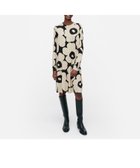 【マリメッコ/marimekko】のTerassi Unikko ワンピース 人気、トレンドファッション・服の通販 founy(ファニー) ファッション Fashion レディースファッション WOMEN ワンピース Dress ドレープ Drape プリント Print リラックス Relax ロング Long thumbnail ブラック×サンド|ID: prp329100004070510 ipo3291000000027886531