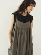 【ラシュッド/LASUD】のLinen cami dress チャコールグレー|ID: prp329100004070535 ipo3291000000028518386