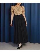 【リリーブラウン/Lily Brown】のシアージャガードフレアミディスカート 人気、トレンドファッション・服の通販 founy(ファニー) ファッション Fashion レディースファッション WOMEN スカート Skirt おすすめ Recommend エアリー Airy カラフル Colorful シアー Sheer セットアップ Set Up ソックス Socks トレンド Trend バランス Balance フェミニン Feminine フレア Flare ブルゾン Blouson ミックス Mix エレガント 上品 Elegant thumbnail BLK[009]|ID: prp329100004070967 ipo3291000000028549663