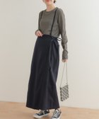 【アーバンリサーチ ドアーズ/URBAN RESEARCH DOORS】のサス付きラップスカート 人気、トレンドファッション・服の通販 founy(ファニー) ファッション Fashion レディースファッション WOMEN スカート Skirt 2024年 2024 2024春夏・S/S Ss,Spring/Summer,2024 S/S・春夏 Ss・Spring/Summer インナー Inner サスペンダー Suspenders シンプル Simple ストレート Straight ラップ Wrap リネン Linen リラックス Relax 夏 Summer thumbnail NAVY|ID: prp329100004071018 ipo3291000000028905460