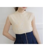 【ノエラ/Noela】のモチーフ刺繍ニット 人気、トレンドファッション・服の通販 founy(ファニー) ファッション Fashion レディースファッション WOMEN トップス・カットソー Tops/Tshirt ニット Knit Tops パール Pearl フェミニン Feminine モチーフ Motif thumbnail イエロー|ID: prp329100004071296 ipo3291000000027557684