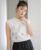 【ノエラ/Noela】のモチーフ刺繍ニット 人気、トレンドファッション・服の通販 founy(ファニー) ファッション Fashion レディースファッション WOMEN トップス・カットソー Tops/Tshirt ニット Knit Tops パール Pearl フェミニン Feminine モチーフ Motif thumbnail オフホワイト|ID: prp329100004071296 ipo3291000000027557686