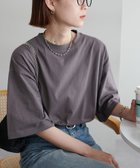 【ディスコート/Discoat】の【WEB限定】≪16色展開≫ビック半袖Tシャツ 人気、トレンドファッション・服の通販 founy(ファニー) ファッション Fashion レディースファッション WOMEN トップス・カットソー Tops/Tshirt シャツ/ブラウス Shirts/Blouses ロング / Tシャツ T-Shirts おすすめ Recommend インナー Inner シンプル Simple ビスチェ Bustier レース Race 半袖 Short Sleeve thumbnail チャコールグレー|ID: prp329100004071407 ipo3291000000028774673