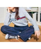 【トミーヒルフィガー/TOMMY HILFIGER】のTOMMY HILFIGER(トミーヒルフィガー) 【オンライン限定】トミーヒルフィガーロゴロングスリーブTシャツ / TINO TEE 人気、トレンドファッション・服の通販 founy(ファニー) ファッション Fashion レディースファッション WOMEN トップス・カットソー Tops/Tshirt シャツ/ブラウス Shirts/Blouses ロング / Tシャツ T-Shirts アメリカン American インナー Inner クラシック Classic デニム Denim 定番 Standard 人気 Popularity 長袖 Long Sleeve ボトム Bottom モダン Modern モチーフ Motif リラックス Relax ルーズ Loose ゴルフ Golf thumbnail グレーP7A|ID: prp329100004071618 ipo3291000000028517861