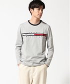 【トミーヒルフィガー/TOMMY HILFIGER】のTOMMY HILFIGER(トミーヒルフィガー) 【オンライン限定】トミーヒルフィガーロゴロングスリーブTシャツ / TINO TEE 人気、トレンドファッション・服の通販 founy(ファニー) ファッション Fashion レディースファッション WOMEN トップス・カットソー Tops/Tshirt シャツ/ブラウス Shirts/Blouses ロング / Tシャツ T-Shirts アメリカン American インナー Inner クラシック Classic デニム Denim 定番 Standard 人気 Popularity 長袖 Long Sleeve ボトム Bottom モダン Modern モチーフ Motif リラックス Relax ルーズ Loose ゴルフ Golf thumbnail グレーP8F|ID: prp329100004071618 ipo3291000000028517862