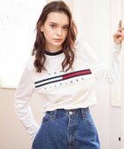 【トミーヒルフィガー/TOMMY HILFIGER】のTOMMY HILFIGER(トミーヒルフィガー) 【オンライン限定】トミーヒルフィガーロゴロングスリーブTシャツ / TINO TEE 人気、トレンドファッション・服の通販 founy(ファニー) ファッション Fashion レディースファッション WOMEN トップス・カットソー Tops/Tshirt シャツ/ブラウス Shirts/Blouses ロング / Tシャツ T-Shirts アメリカン American インナー Inner クラシック Classic デニム Denim 定番 Standard 人気 Popularity 長袖 Long Sleeve ボトム Bottom モダン Modern モチーフ Motif リラックス Relax ルーズ Loose ゴルフ Golf thumbnail ホワイトYCI|ID: prp329100004071618 ipo3291000000028517864