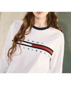 【トミーヒルフィガー/TOMMY HILFIGER】のTOMMY HILFIGER(トミーヒルフィガー) 【オンライン限定】トミーヒルフィガーロゴロングスリーブTシャツ / TINO TEE ホワイトYCI|ID: prp329100004071618 ipo3291000000028881551