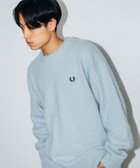 【ビームス/BEAMS / MEN】のFRED PERRY / 別注 フラッフィ クルーネックニット 24AW カラー SILVER_BLUE|ID: prp329100004072220 ipo3291000000029540151