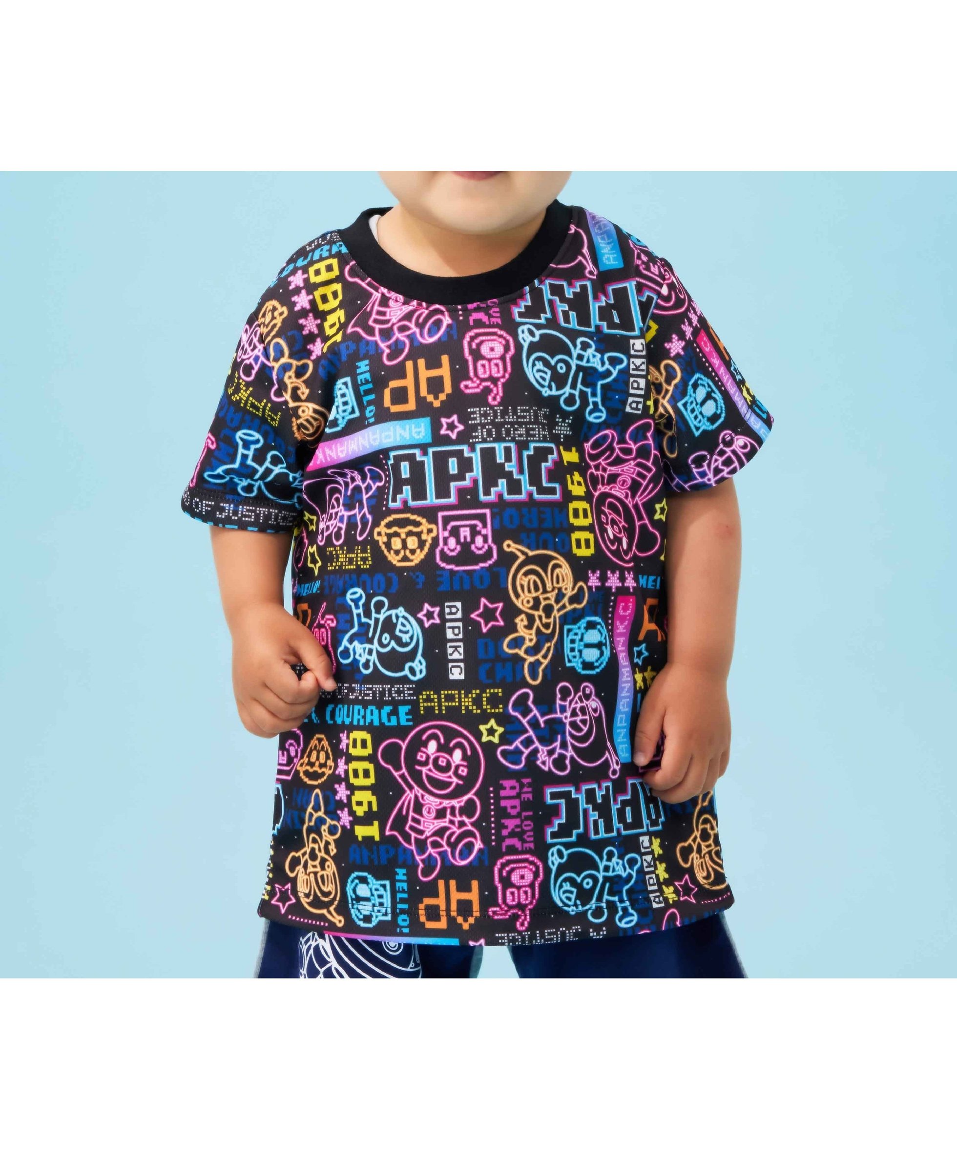 【アンパンマンキッズコレクション/ANPANMAN KIDS COLLECTION / KIDS】のANPANMAN KIDS COLLECTION/ゲーム柄ドライTシャツ 人気、トレンドファッション・服の通販 founy(ファニー) 　ファッション　Fashion　キッズファッション　KIDS　キャラクター　Character　コレクション　Collection　ベビー　Baby　ボーイズ　Boys　メッシュ　Mesh　メンズ　Mens　ギフト プレゼント　Gift Present　 other-1|ID: prp329100004072354 ipo3291000000028278750