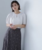 【ナチュラル ビューティー ベーシック/NATURAL BEAUTY BASIC】のメタルバーポイントブラウス 人気、トレンドファッション・服の通販 founy(ファニー) ファッション Fashion レディースファッション WOMEN トップス・カットソー Tops/Tshirt シャツ/ブラウス Shirts/Blouses とろみ Thickness シンプル Simple フロント Front thumbnail オフ1|ID: prp329100004072359 ipo3291000000028227462