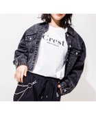 【ピンク ラテ/PINK-latte / KIDS】の【SETUP可能】デニムGジャン 人気、トレンドファッション・服の通販 founy(ファニー) ファッション Fashion キッズファッション KIDS ケミカル Chemical デニム Denim リメイク Remake 春 Spring thumbnail ブラック|ID: prp329100004072522 ipo3291000000028612385