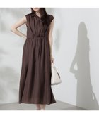 【プロポーション ボディドレッシング/PROPORTION BODY DRESSING】のバックリボンシャツワンピース ブラウン|ID: prp329100004073083 ipo3291000000028864198