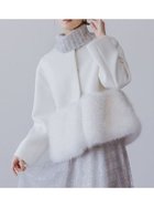 【セルフォード/CELFORD】の裾ファーブルゾン 人気、トレンドファッション・服の通販 founy(ファニー) ファッション Fashion レディースファッション WOMEN アウター Coat Outerwear ブルゾン Blouson/Jackets ジャケット Jacket ダウン Down ツイード Tweed ドロップ Drop パーティ Party フロント Front ブルゾン Blouson ポケット Pocket メタル Metal thumbnail OWHT[002]|ID: prp329100004073638 ipo3291000000028345484