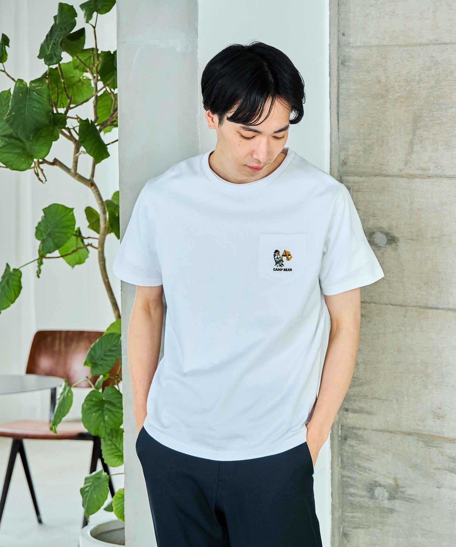 【ビームス ハート/BEAMS HEART】のBEAMS HEART / キャンプ ベアー ポケットTシャツ summer 人気、トレンドファッション・服の通販 founy(ファニー) 　ファッション　Fashion　レディースファッション　WOMEN　トップス・カットソー　Tops/Tshirt　シャツ/ブラウス　Shirts/Blouses　ロング / Tシャツ　T-Shirts　インナー　Inner　フィット　Fit　ベーシック　Basic　ポケット　Pocket　レギュラー　Regular　ワイド　Wide　夏　Summer　 other-1|ID: prp329100004073758 ipo3291000000028900225