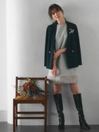 【セルフォード/CELFORD】の裾ファーミニワンピース 人気、トレンドファッション・服の通販 founy(ファニー) ファッション Fashion レディースファッション WOMEN ワンピース Dress おすすめ Recommend カットソー Cut And Sew スリット Slit パーティ Party ポケット Pocket 旅行 Travel 長袖 Long Sleeve thumbnail CHECK[931]|ID: prp329100004073987 ipo3291000000028382576