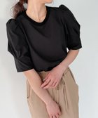 【ジュノア/JUNOAH】のパフスリーブボリュームブラウス 人気、トレンドファッション・服の通販 founy(ファニー) ファッション Fashion レディースファッション WOMEN トップス・カットソー Tops/Tshirt シャツ/ブラウス Shirts/Blouses thumbnail ブラック|ID: prp329100004074299 ipo3291000000028478977