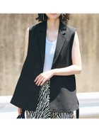 【コカ/COCA】のサイドスリットベスト 人気、トレンドファッション・服の通販 founy(ファニー) ファッション Fashion レディースファッション WOMEN アウター Coat Outerwear トップス・カットソー Tops/Tshirt ベスト/ジレ Gilets/Vests インナー Inner シンプル Simple スリット Slit デニム Denim ベスト Vest ポケット Pocket ロング Long エレガント 上品 Elegant thumbnail Black|ID: prp329100004074308 ipo3291000000028249426