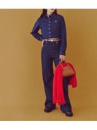 【スナイデル/SNIDEL】のハイウエストデニムパンツ 人気、トレンドファッション・服の通販 founy(ファニー) ファッション Fashion レディースファッション WOMEN パンツ Pants デニムパンツ Denim Pants おすすめ Recommend インディゴ Indigo ウォッシュ Wash シンプル Simple ストレッチ Stretch ストレート Straight パターン Pattern リラックス Relax 今季 This Season thumbnail IND[088]|ID: prp329100004074409 ipo3291000000028192740