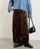 【ジャーナルスタンダード/JOURNAL STANDARD】のクラッシュベロアパンツ 人気、トレンドファッション・服の通販 founy(ファニー) ファッション Fashion レディースファッション WOMEN パンツ Pants 2024年 2024 2024-2025秋冬・A/W Aw/Autumn/Winter/Fw/Fall/2024-2025 おすすめ Recommend クラッシュ Crash ジャケット Jacket スウェット Sweat ベロア Velor 秋 Autumn/Fall thumbnail ブラウン|ID: prp329100004074474 ipo3291000000028904630