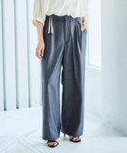 【ルクールブラン/le.coeur blanc】のサイドベルトタックワイドパンツ 人気、トレンドファッション・服の通販 founy(ファニー) ファッション Fashion レディースファッション WOMEN パンツ Pants ベルト Belts ウェーブ Wave ショート Short 人気 Popularity フロント Front ワイド Wide 冬 Winter おすすめ Recommend 夏 Summer thumbnail グレー|ID: prp329100004074862 ipo3291000000028742846