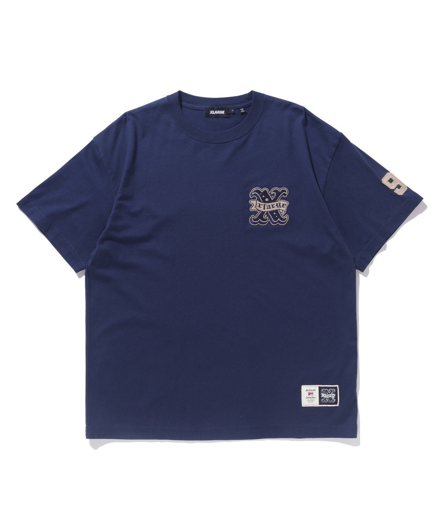 【エクストララージ/XLARGE / MEN】のXL BASEBALL S/S TEE Tシャツ 半袖 XLARGE インテリア・キッズ・メンズ・レディースファッション・服の通販 founy(ファニー) 　ファッション　Fashion　メンズファッション　MEN　2024年　2024　2024春夏・S/S　Ss,Spring/Summer,2024　S/S・春夏　Ss・Spring/Summer　グラフィック　Graphic　パッチ　Patch　半袖　Short Sleeve　夏　Summer　NAVY|ID: prp329100004075177 ipo3291000000028564896