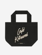 【メゾン キツネ/MAISON KITSUNE】のCafe Kitsune/CAFE KITSUNE MINI TOTE 人気、トレンドファッション・服の通販 founy(ファニー) ファッション Fashion レディースファッション WOMEN バッグ Bag キャンバス Canvas グログラン Grosgrain フロント Front プリント Print 無地 Plain Color thumbnail BLACK|ID: prp329100004075318 ipo3291000000028211050