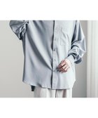 【ロッキーモンロー/Rocky Monroe】のオーバーサイズレギュラーカラーストレッチシャツ 人気、トレンドファッション・服の通販 founy(ファニー) ファッション Fashion レディースファッション WOMEN トップス・カットソー Tops/Tshirt シャツ/ブラウス Shirts/Blouses カットソー Cut And Sew ショルダー Shoulder ジャケット Jacket スタンダード Standard とろみ Thickness トレンド Trend ドロップ Drop 定番 Standard バランス Balance ビッグ Big メンズ Mens ルーズ Loose レギュラー Regular ワイド Wide ワーク Work 再入荷 Restock/Back In Stock/Re Arrival おすすめ Recommend ビジネス 仕事 通勤 Business thumbnail ブルーグレー|ID: prp329100004075347 ipo3291000000029102309