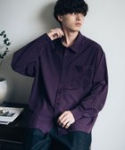 【ロッキーモンロー/Rocky Monroe】のオーバーサイズレギュラーカラーストレッチシャツ 人気、トレンドファッション・服の通販 founy(ファニー) ファッション Fashion レディースファッション WOMEN トップス・カットソー Tops/Tshirt シャツ/ブラウス Shirts/Blouses カットソー Cut And Sew ショルダー Shoulder ジャケット Jacket スタンダード Standard とろみ Thickness トレンド Trend ドロップ Drop 定番 Standard バランス Balance ビッグ Big メンズ Mens ルーズ Loose レギュラー Regular ワイド Wide ワーク Work 再入荷 Restock/Back In Stock/Re Arrival おすすめ Recommend ビジネス 仕事 通勤 Business thumbnail ダークパープル|ID: prp329100004075347 ipo3291000000029102314