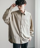 【ロッキーモンロー/Rocky Monroe】のオーバーサイズレギュラーカラーストレッチシャツ 人気、トレンドファッション・服の通販 founy(ファニー) ファッション Fashion レディースファッション WOMEN トップス・カットソー Tops/Tshirt シャツ/ブラウス Shirts/Blouses カットソー Cut And Sew ショルダー Shoulder ジャケット Jacket スタンダード Standard とろみ Thickness トレンド Trend ドロップ Drop 定番 Standard バランス Balance ビッグ Big メンズ Mens ルーズ Loose レギュラー Regular ワイド Wide ワーク Work 再入荷 Restock/Back In Stock/Re Arrival おすすめ Recommend ビジネス 仕事 通勤 Business thumbnail グレージュ|ID: prp329100004075347 ipo3291000000029102315